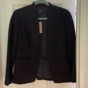 NWT J Crew black blazer minimalist size 8